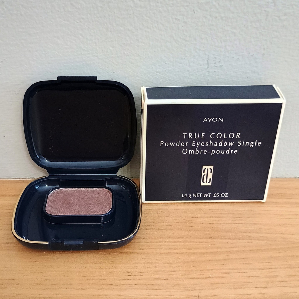 NOS Avon True Color Powder Eyeshadow Single Ombre Amber 1.4g .05 Oz